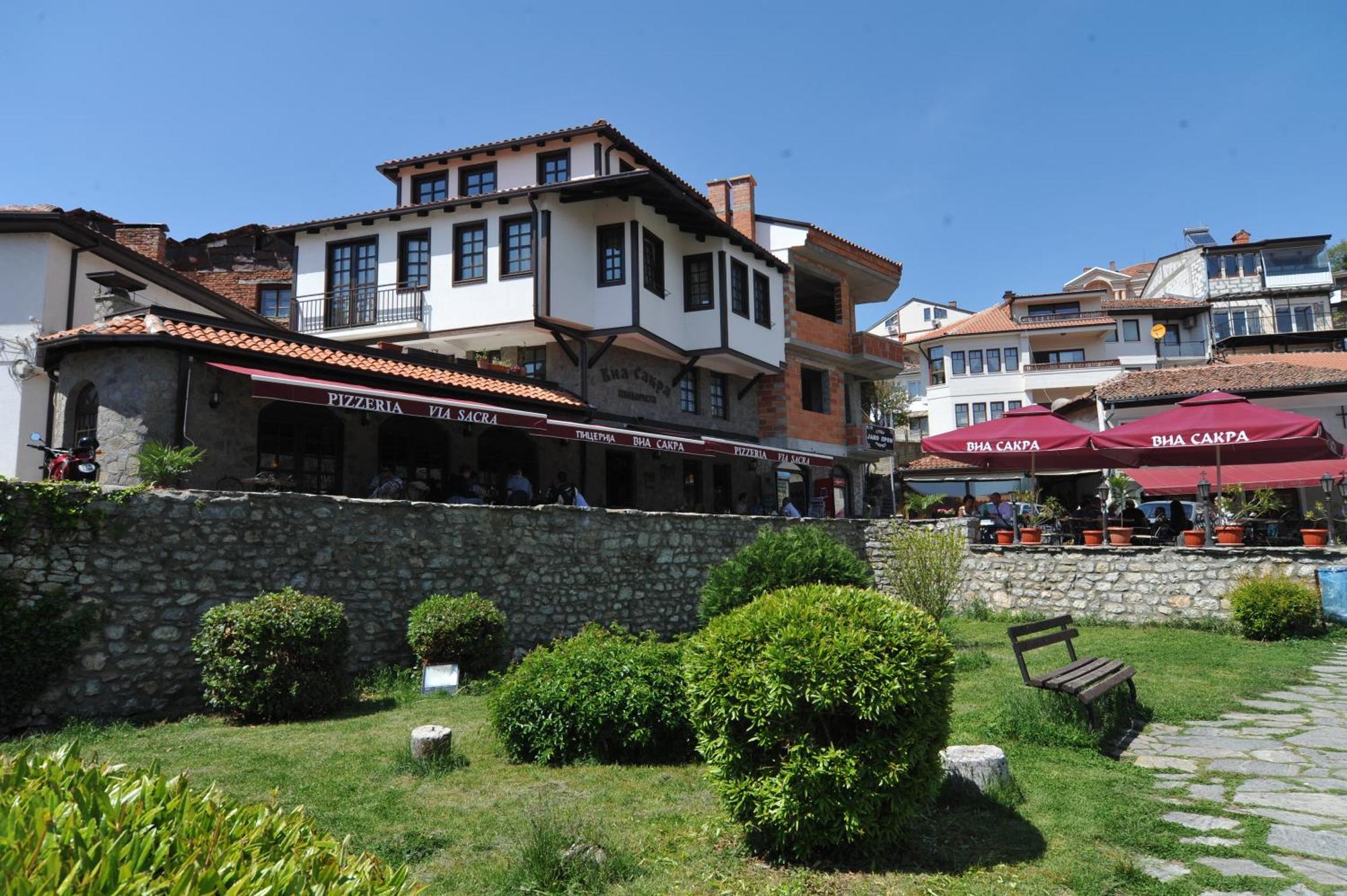 Apartments Via Sakra Ohrid Esterno foto